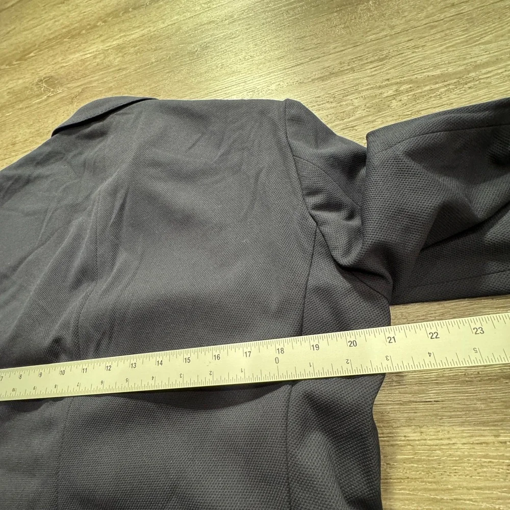 Calvin Klein Sport Coat Mens 42 L Blue Unstructured Slim‎ Blazer Jacket 2 Button